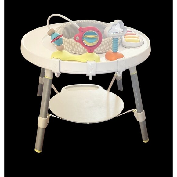 Skip Hop 3-Stage Baby Activity Center Sit-to-Stand Play Table w/ Toys - Picture 1 of 6